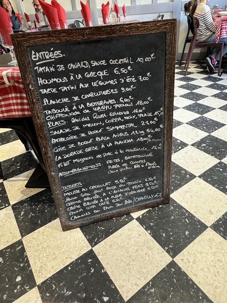 Chez Ginette 1931 - Menu Image 2